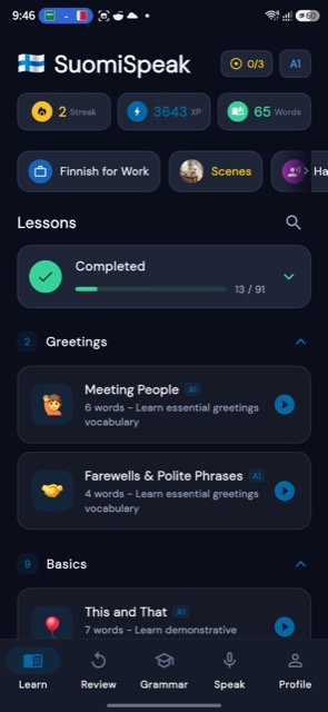 Your dashboard